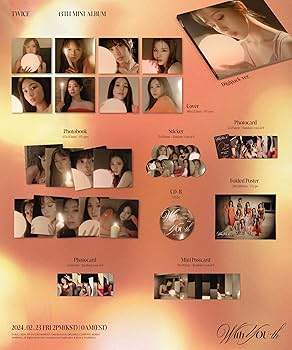 with you-th Music plant ツウィ TWICE 13th Mini Album With YOU-th Music Plant Luckydraw